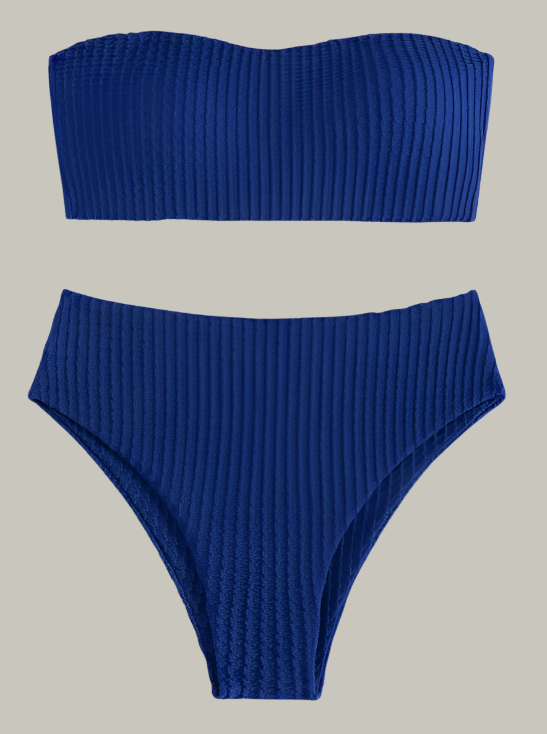 Swim — Sexy Solid Color Bikini Set for Summer Beach Days