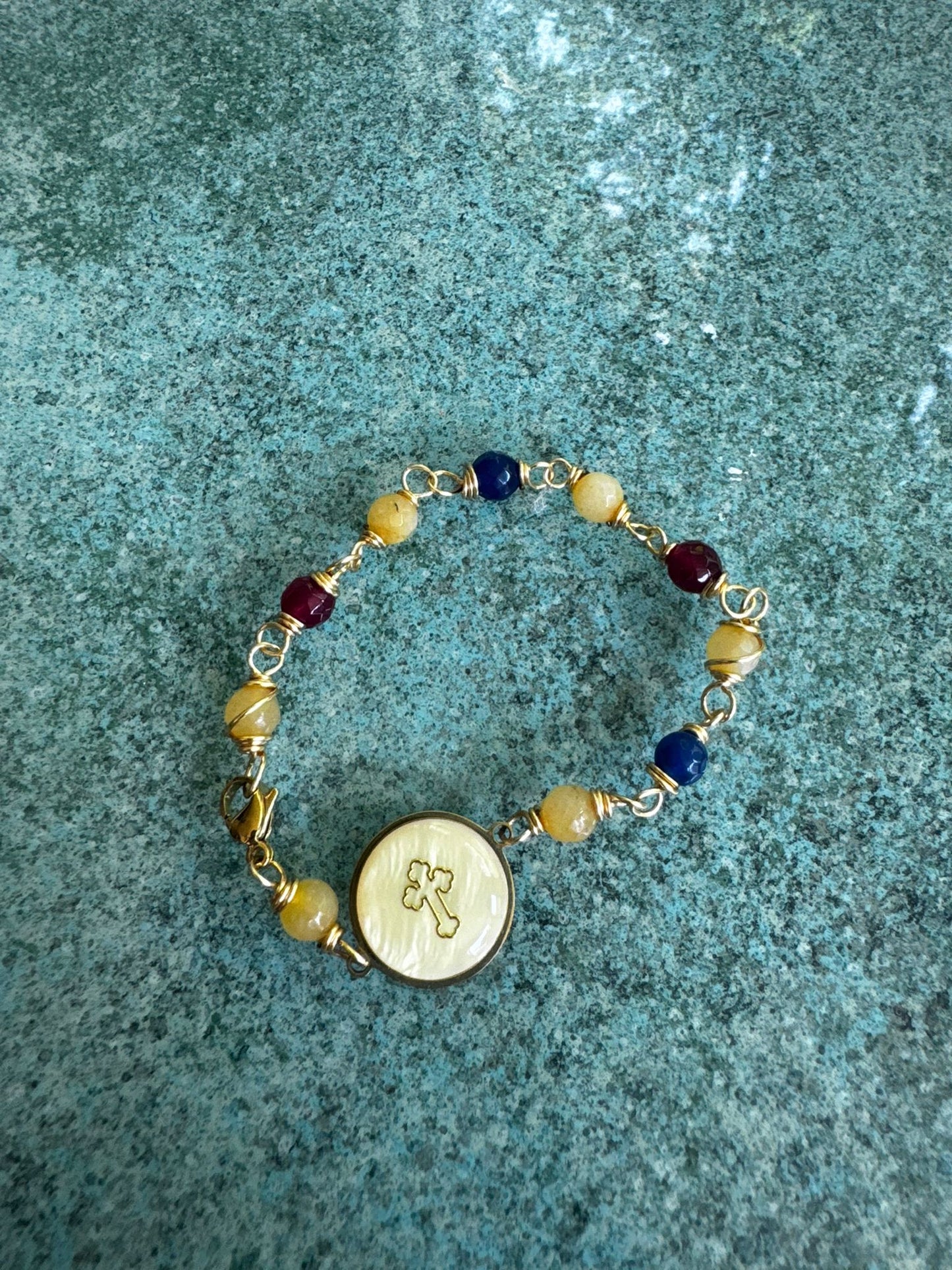 Faith & Pearl Bracelet