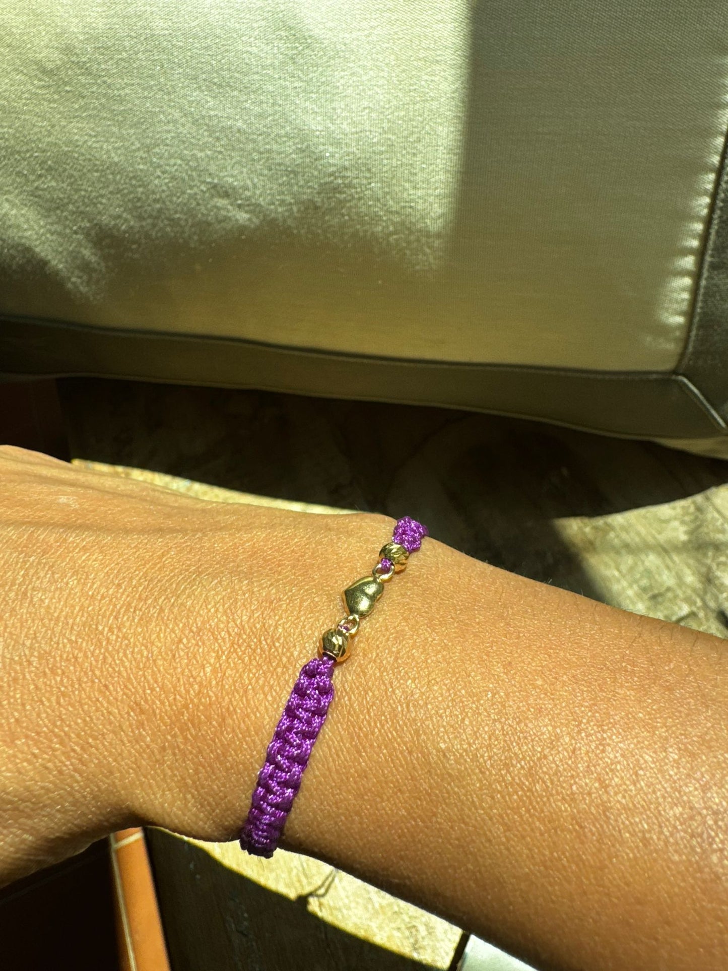 Bracelet Heart of Colombian Gold 18K
