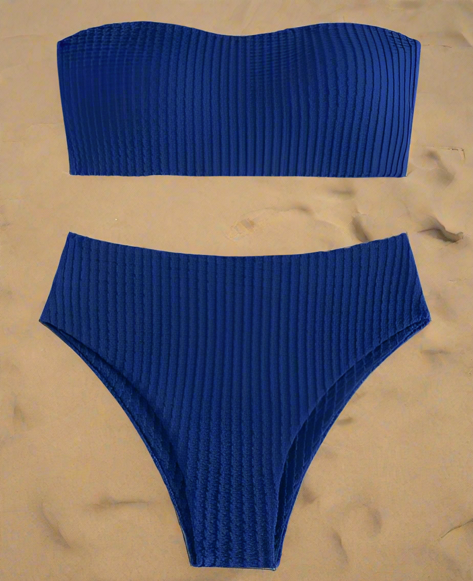Swim — Sexy Solid Color Bikini Set for Summer Beach Days