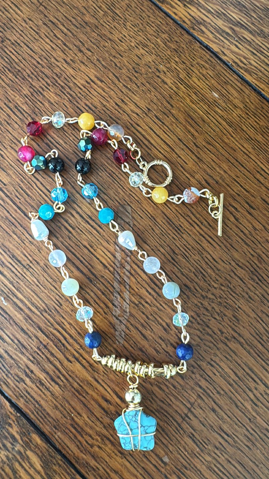 Necklace Turquoise Star