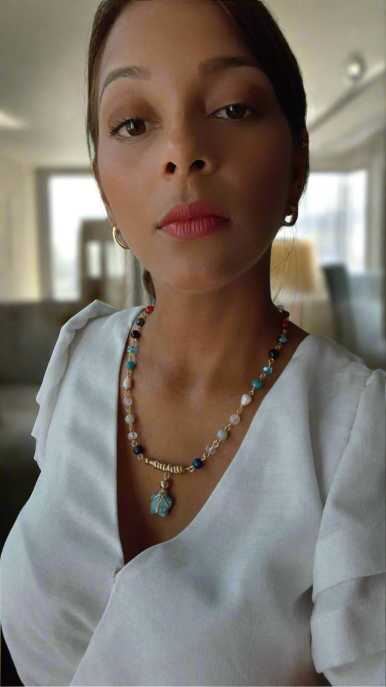 Necklace Turquoise Star